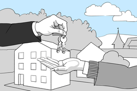 Il y a beaucoup de choses à prendre en compte lors de l'achat d'une maison. Pensez également aux risques et à votre sécurité et exigez une bonne protection contre les dangers naturels. Remise des clés lors de l'achat d'un logement au nouveau propriétaire de l'immeuble